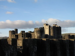 SX25677 Towers of Caerphilly Castle in the sun.jpg